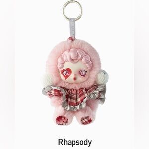 POP MART SKULLPANDA Winter Symphony Series Plush Pendant- Rhapsody